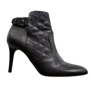 Tory Burch Black Orchard Quilted Bootie | 3.5” Heel | Size 8.5